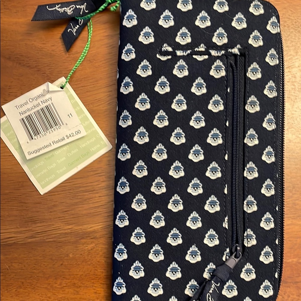 Vera Bradley Travel Organizer - Knoblock Navy